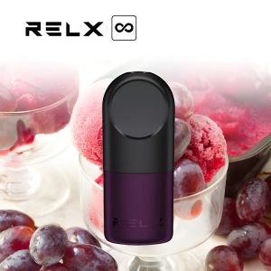 Relx Infinity Replacement Pod Cartridges  650 Puff | Tangy Purple 1.8ml