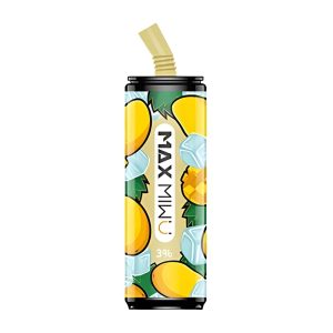 Max Miwu Coke Tin Disposable E-cigs 3600 Puff | Mango Ice  3%