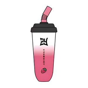 Zhuiyun Mini Cup Disposable E-cigs 6800 Puff | Strawberry  16ml