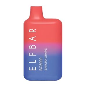 ELF BAR Disposable Vape BC 5000 Puffs | Sakura Grape