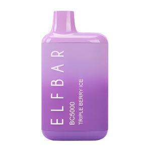 ELF BAR Disposable Vape BC 5000 Puffs | Triple Berry Ice