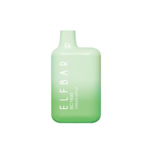 ELF BAR BC1600 Disposable Green Apple 1600 Puffs 5ml