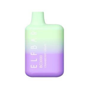 ELF BAR BC3000 Disposable Cranberry Grape 3000 Puffs 10ml