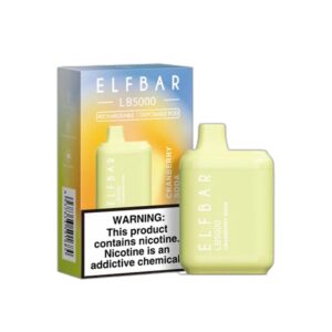 ELF BAR LB5000 Disposable 5000 Puffs Cranberry Soda