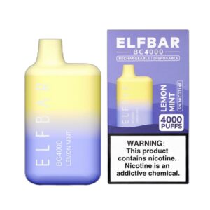 ELF BAR BC4000 Disposable 4000 Puffs Lemon Mint 650mAh