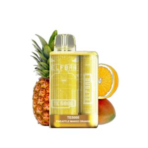 ELF BAR TE5000 Disposable 5000 Puffs Pineapple Mango Orange 550mAh