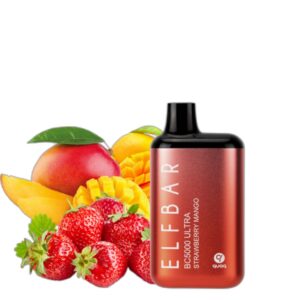 ELF BAR BC5000 Ultra Disposable 5000 Puffs Strawberry Mango 13ml